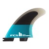 FCS II Performer PC Quad Fin Set Teal/Black Medium