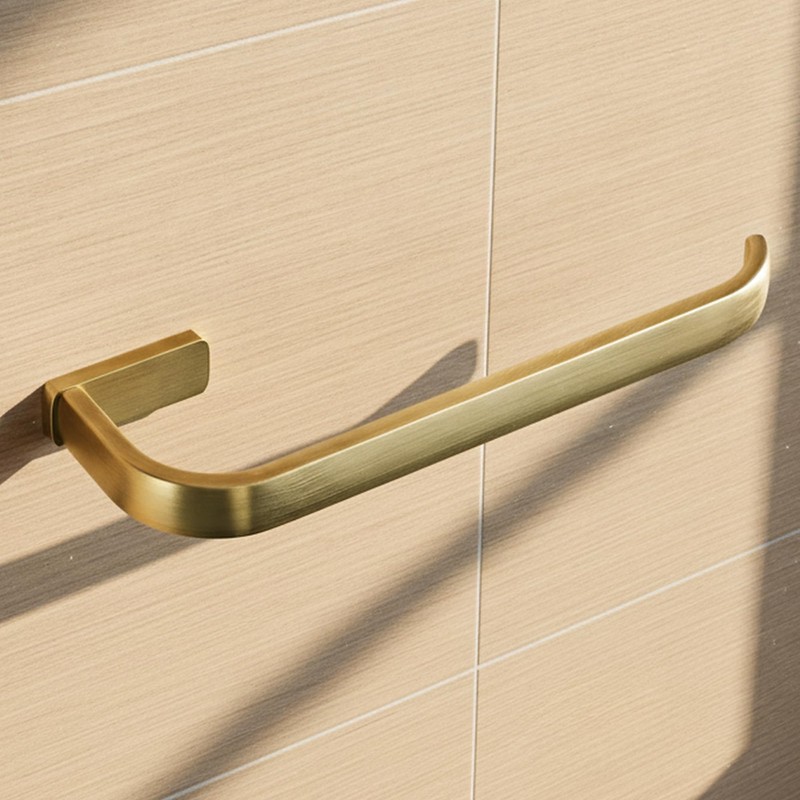 Flybath Hand Towel Rail Antique Brass Open Towel Ring Holder