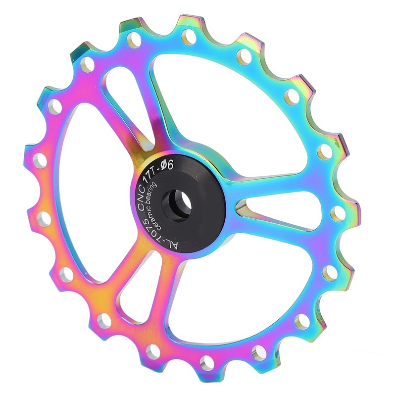 MEIJUN 17T Ceramic Rear Derailleur Guide Wheel Aluminum Alloy Rear