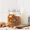 BLSUREFYX 2000pcs Contains Nuts Stickers 1in Nut Allergen Warning Brown