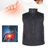 45‑65℃ Heated Vest 5 Gears Tempertature Control Intelligent Switch USB