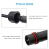 ALITOVE 5 Pairs 2 Pin 2 Core Male Female Plug