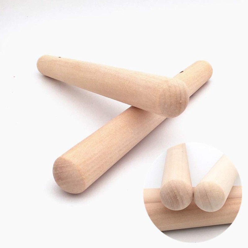 VALICLUD 6 Inch Wood Pickle Sticks Sauerkraut Packer Sauerkraut Pounder