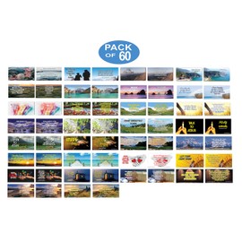 Daily Devotional Topical Bible Verses NIV Flashcards (30 Cards x 2 Set)- Perfect for Daily Bible Study