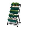 KAHOO Vertical Garden Raised Bed 5Tier Freestanding Elevated Garden Planter
