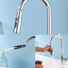 Tap Aerator, Shower Head Kitchen Tap, Swivelling Multifunctional, 360° Aerator