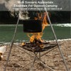 Portable Fire Pit Folding Camping Fire Pit - Stainless Steel