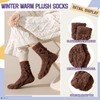 DoSmart Fuzzy Socks For Women Slipper Warm Fluffy Soft Winter