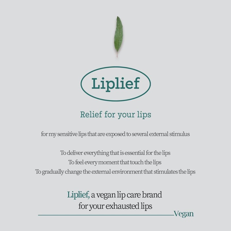 LIPLIEF Steaming Lip Balm Holika Korean Vegan Lip Care Colorless