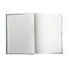 Collins A-Z Index Notebook, 240 Pages, Green