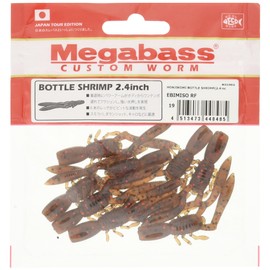 Mega Bath (Megabass) Worm Worms 仕込 Bottle Shrimp (botorusyurinpu) (2.4inch) SHRIMP Miso RF 38392 