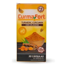 Curmafort Turmeric Curcumin Con Colágeno 30 Caps De 500 Mg