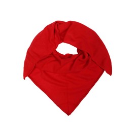 Zwillingsherz 100% Cashmere Triangular Scarf Stole Scarf for Women Girls Women – High-Quality Cashmere Neckerchief Plain Design – Shawl – Warm Soft Cuddly – Women's Scarf for Spring Autumn Winter, red