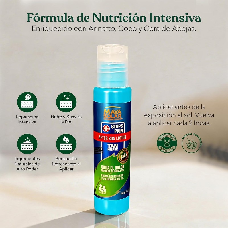 Crema After Sun Intensiva Maya Solar 150 ml – Alivio