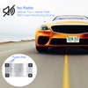 8PCS Premium Stainless Steel License Plate Screws, Rust-Proof & Anti-Rattle