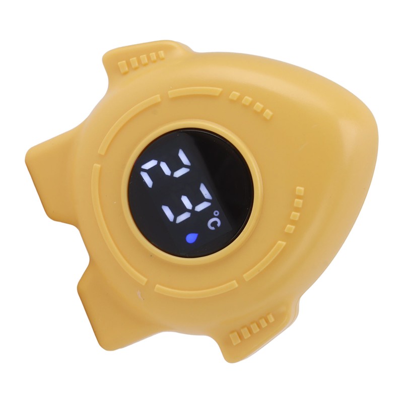 Baby Bath Thermometer Intelligence Electronic Digital Water Temperature Thermometer Yellow
