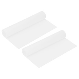 QUARKZMAN Foam Board 50 x 30 cm EVA Foam Roll 1 mm Thickness 2 Pieces Foam Rubber Panels Cushion Pad Foam Panels for Crafts DIY Cosplay Modeling White