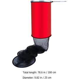 Red de protección para pesca plegable HOMOCONO ZF49QFKWS3615UX – Marco de aleación de aluminio
