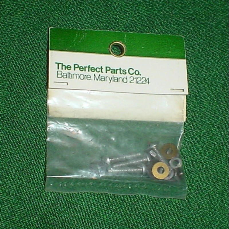 PERFECT MOUNTING BOLTS MODEL AIRPLANE, 3-48 X 1/2", 4 SETS,