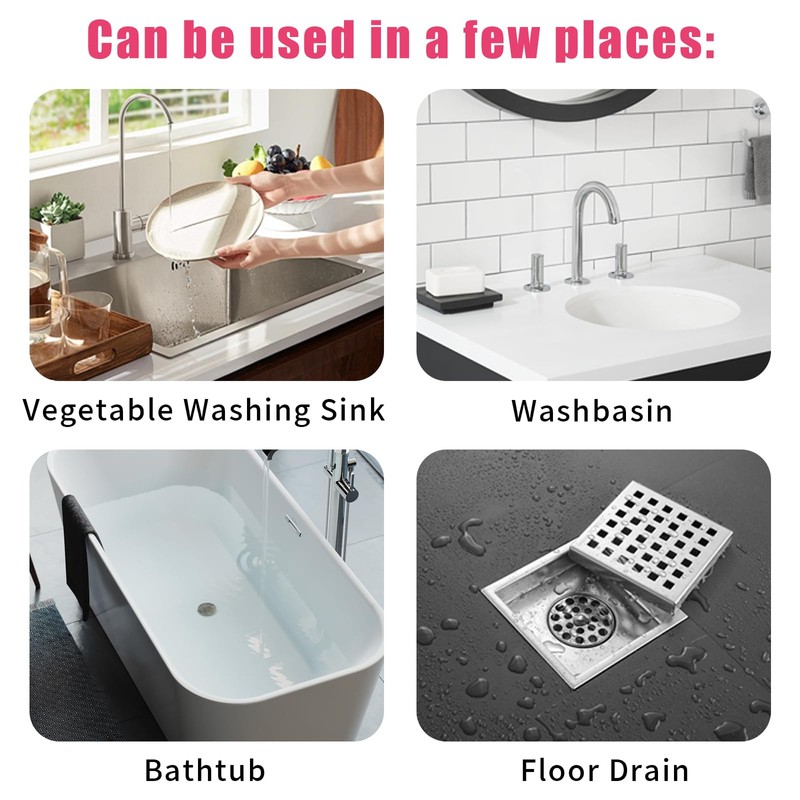 Drain Cleaner, Foaming Drain Cleaner and Deodorizer, Drains Clog Remover