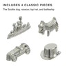 8-Pack Replacement Pawns Compatible with Monopoly - T-Rex, Terrier, Race