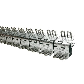Genuine Flexco RS125J12/300NC Alligator Ready Set Staple Fastener (Box of 4 Sets) - Includes 10 Additional 125-RET Retaining Washers