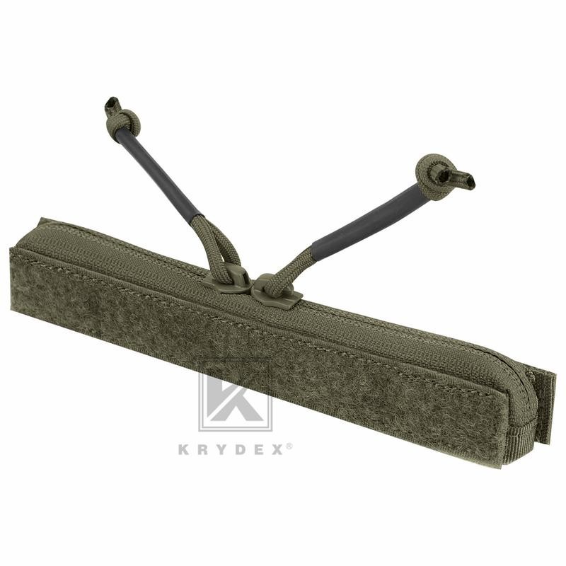 Krydex Tactical Vest Admin Pocket Zipper Insert Chest Full Two