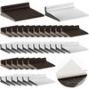Pangda 50 Pcs Door Corner Seal, Self Adhesive Frame Door