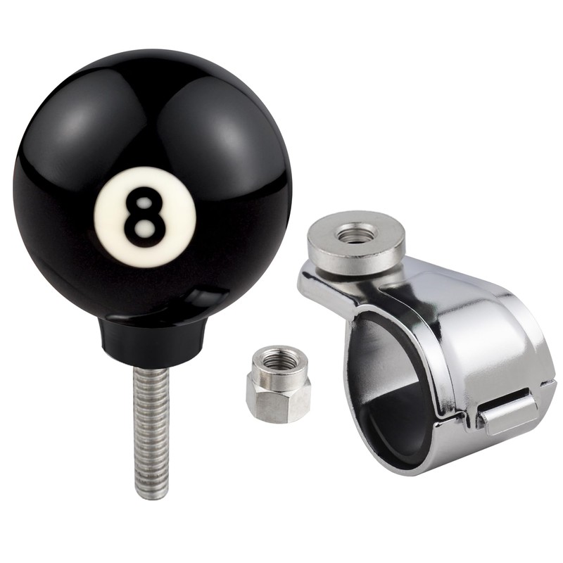 Padaodao Number 8 Ball Steering Knob Spinner Wheel Assist Grip