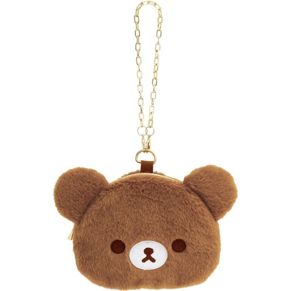 San-X Rilakkuma CK70601 "Aokogu no Otomari" Plush Coin Case Chairoikoguma