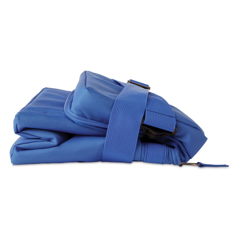 PackIt Freezable Newport Cooler, Azure Blue, Collapsible, Reusable, Built with