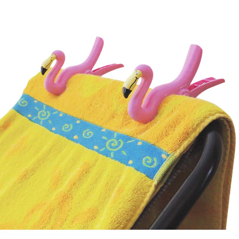 SolClip Flip Flop Fire Beach Towel Clips Pinces à Serviette