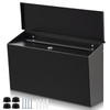 Yaocom Locking Wall Mount Mailbox for Outside 15. 35 x