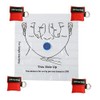 LSIKA-Z 10pcs CPR Face Shield Mask Keychain Keying Emergency Kit