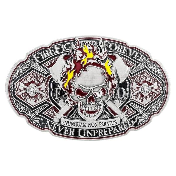 Armor Coin & Emblem Firefighter Belt Buckle for Firefighters |