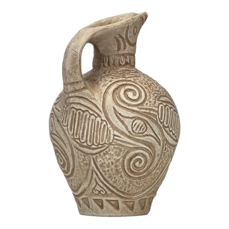 Kamares Ware Small Jug from Palace of Phaistos Vase Minoan
