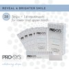 PRO-SYS Whitening Strips Kit, Sensitive Teeth Whitening Tray, Stain Remover,