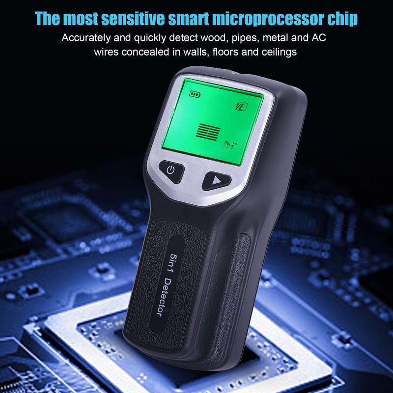 Stud Finder Wall Scanner Sensor 5 in 1 Detector HD