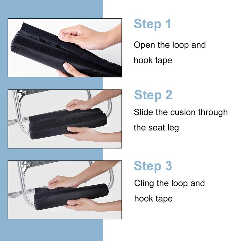 IPENP Zero Gravity Chair Foot Rest, Footrest Cushion for Anti