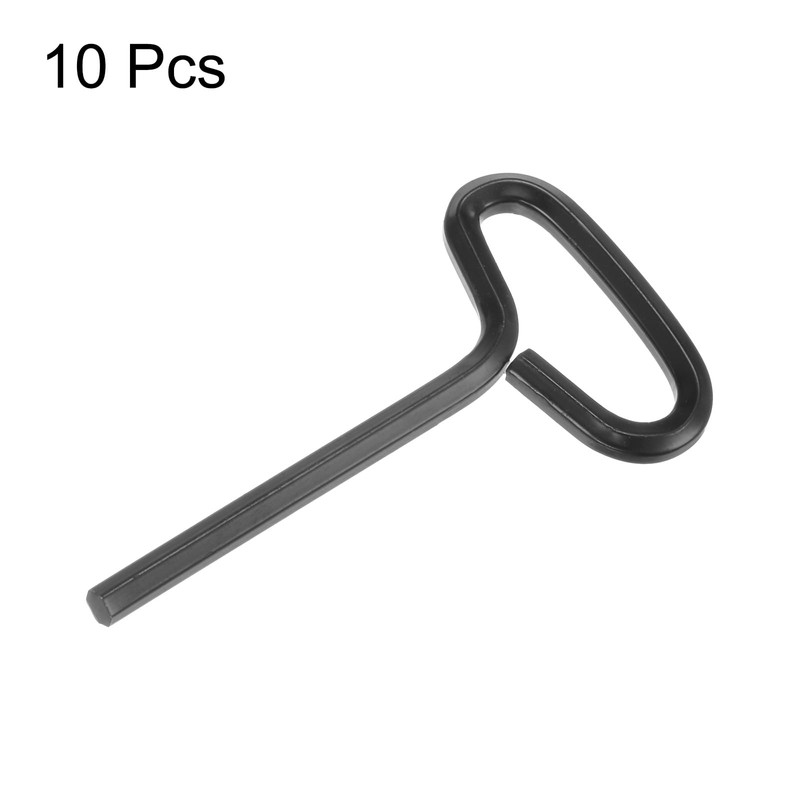 HARFINGTON 10pcs Dogging Hex Key Wrench 5/32" SAE Metal Dog