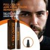 Waterproof Beard Colouring Pen, High Coverage for Grey Hair, Easy