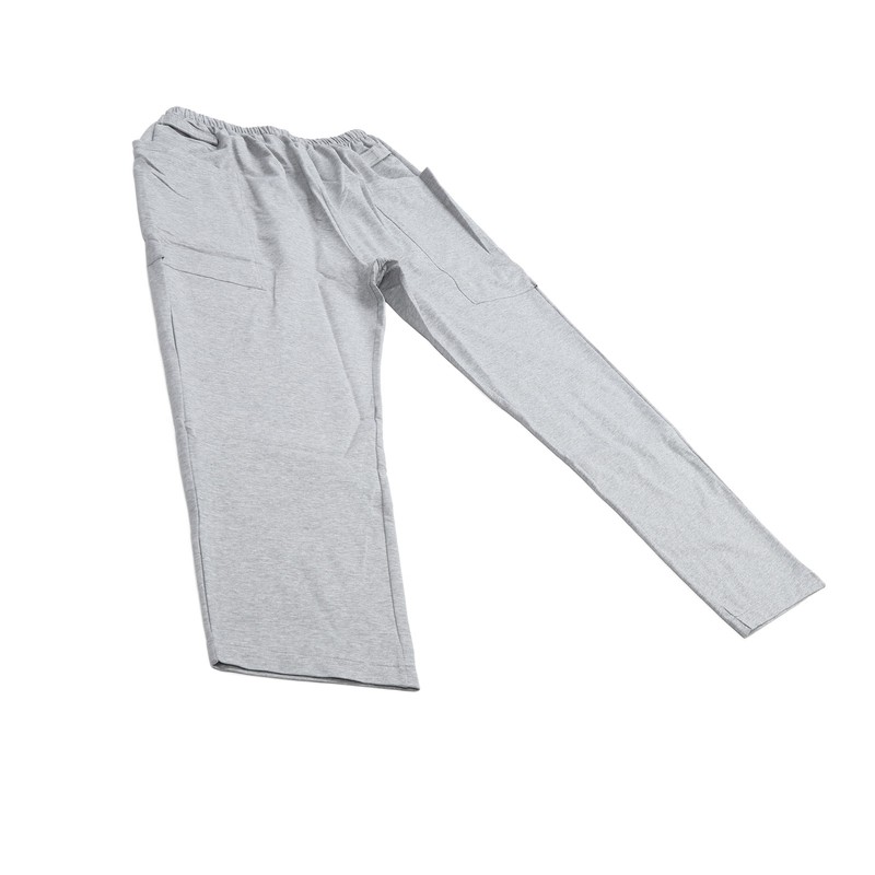 Catheter Leg Bag Pants 2 Outer Side Pockets Soft Cotton