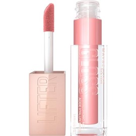 Maybelline Lifter Gloss Lip Gloss Makeup With Hyaluronic Acid, Hydrating, High Shine, Hydrated Lips, Fuller-Looking Lips, Reef, 0.18 fl. oz.
