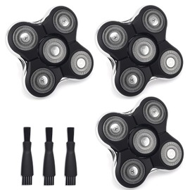 Compatible with Remington Blader Pro Replacement Head,3 Pack Compatible with Remington XR7000 Replacement Blades,Fit for RemingtonXR7000 Balder Pro Head Shaver,with 3 Cleaning Brush.