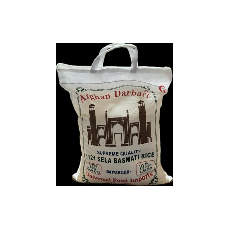 AFGHAN DARBARI 1121 SELA BASMATI RICE 10 LBs