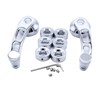 2 Sets Window Crank Handle Chrome Billet Aluminum 4 1/4