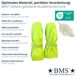 BMS digging gloves - lime