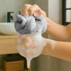 XNXA Exfoliating Back Scrubber for Shower with Handles, Double-Sided Body