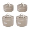 Insulated Lunch Container 304 Stainless Steel Sealed Multifunction Portable Round