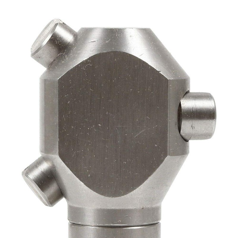 CNCEST 1/2" 360° Continuous Rotary Cleaning Nozzle Stainless 304 Tank